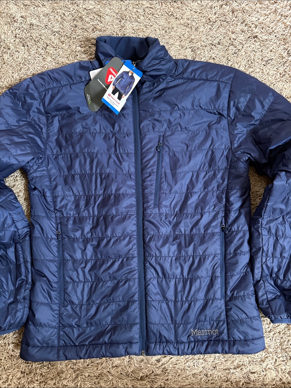New Marmot primaloft winter jacket men’s
